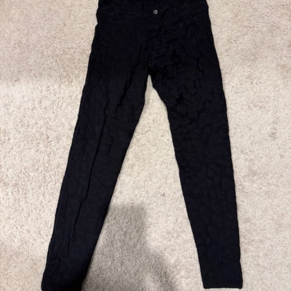 Buffbunny Cheetah Jacquard Legging - Onyx Black - M